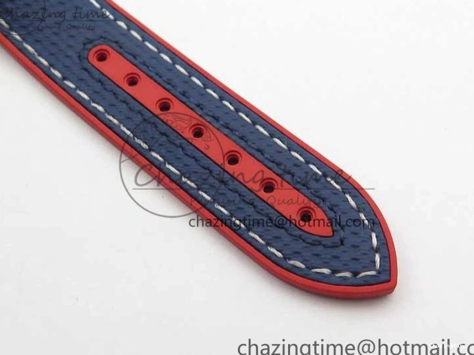 0117 Comfortable Planet Ocean 43.5mm America’s Cup VSF Best Edition White Dial On Blue Gummy Strap A 7900